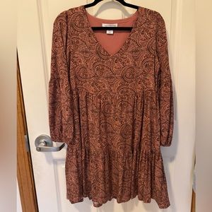 Lucky brand XS paisley dress
